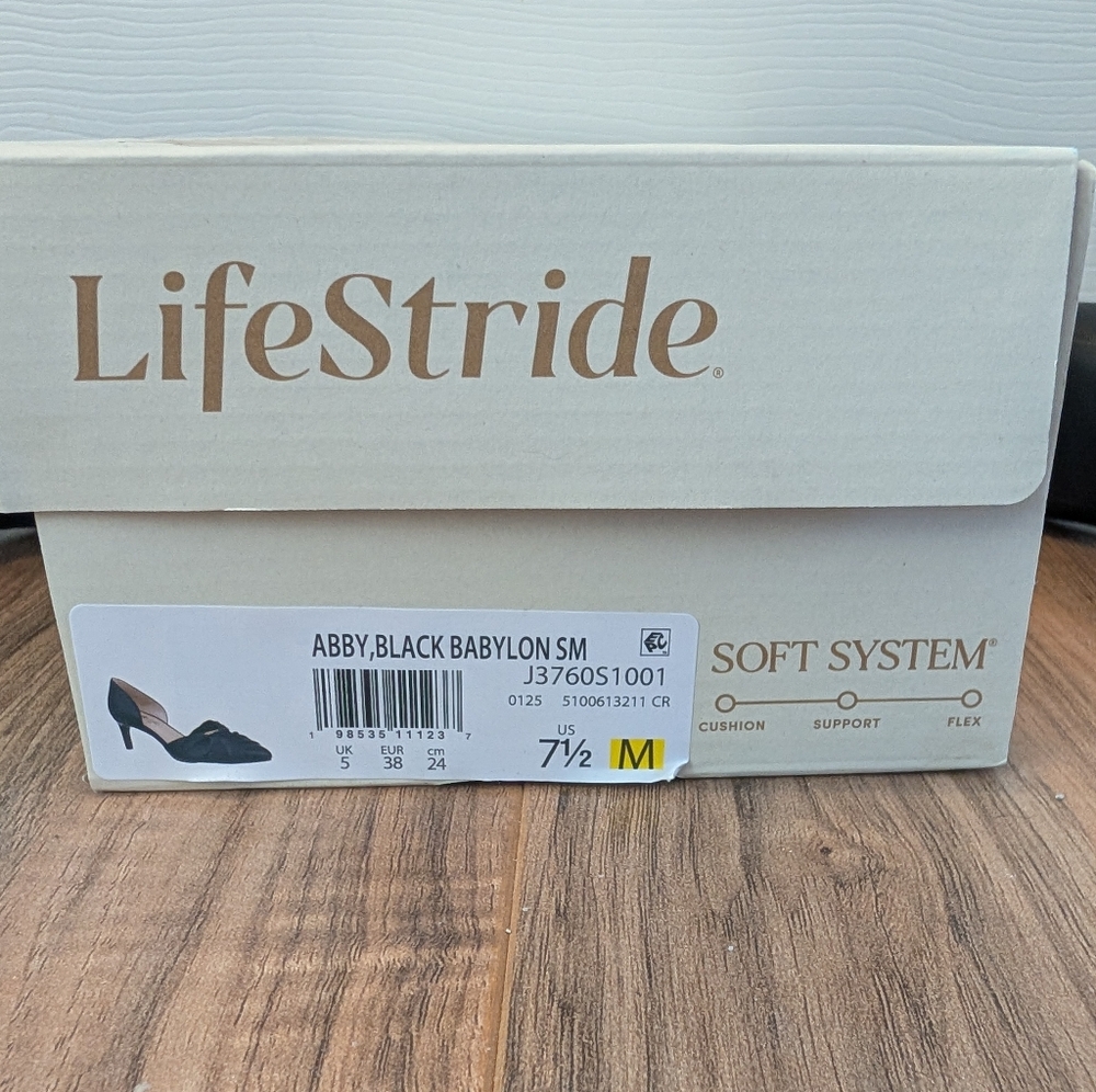 LifeStride Abby Black Heels - Picture 3 of 3